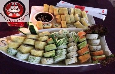 Maldito Sushi Cantagallo en Las Condes