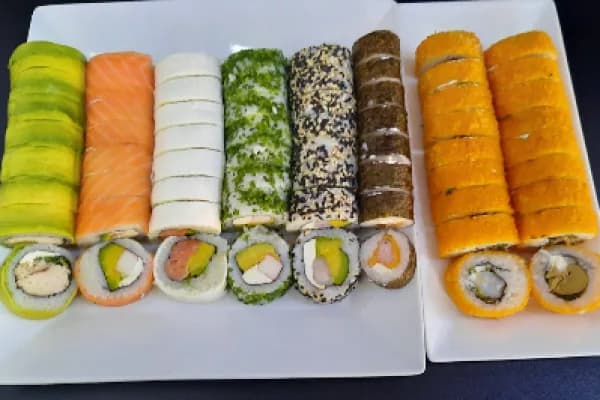 ¡MIx de 80 piezas! variedad de sabores y un exclusivo sabor — Keem Sushi El Llano