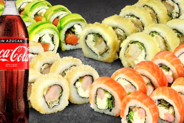 ¡Que suenen esos palillos! 40 piezas de sushi VIP — Sow Dominicos