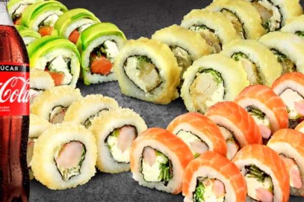 ¡40 piezas del mas rico sushi! No te quedes sin probar estas ricas piezas — Sow Plaza Egaña