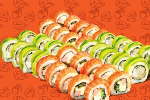 ¡Que suenen esos palillos! 40 piezas de sushi VIP — Sow Plaza Vespucio