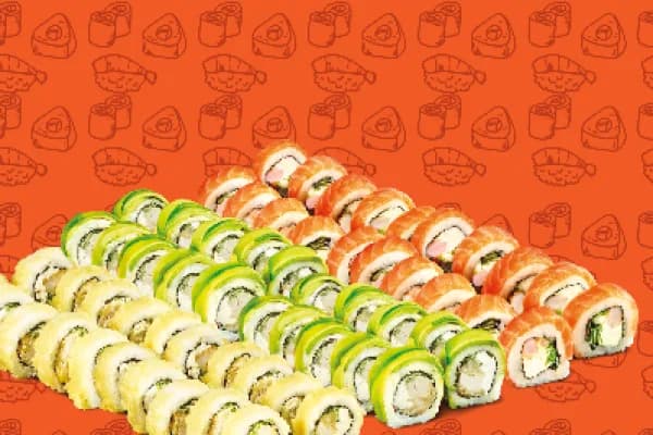 ¡60 piezas del mas rico sushi! No te quedes sin probar estas ricas piezas — Sow Plaza Egaña
