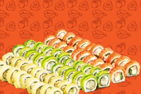 ¡Locura de sabores! RIcas 60 piezas de sushi . Imperdible descuento — Sow Marina