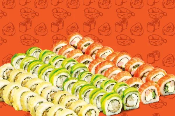 ¡Que suenen esos palillos! 60 piezas de sushi VIP — Sow Dominicos