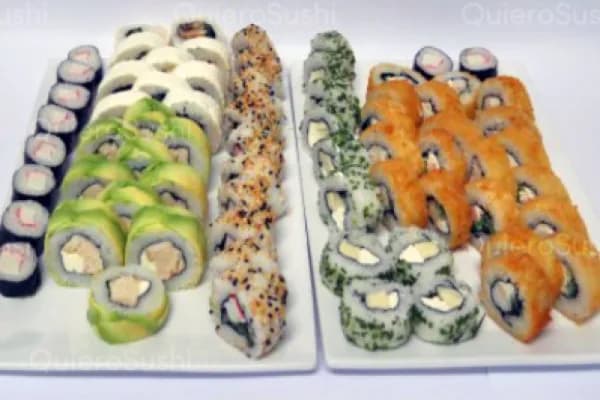 ¿Te lo vas a perder? 70 ricas piezas de sushi en con sabor único — Murano Sushi