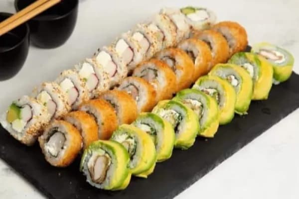 ¡Delicias imperdibles! 30 ricas piezas para compartir. No te lo pierdas — Kitai Sushi