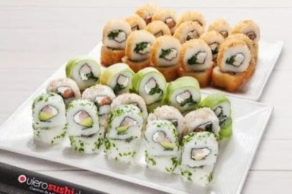 ¡Imperdible! ¡No te quedes sin estas ricas 60 piezas de selección! — Japón Express Sushi