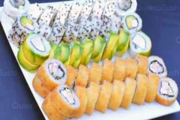¡Que suenen esos palillos! 50 piezas de sushi VIP — Bryans Rolls