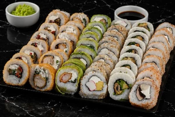 ¡Mix de sabores! No te puedes perder estas 60 ricas piezas — Sushi Neko