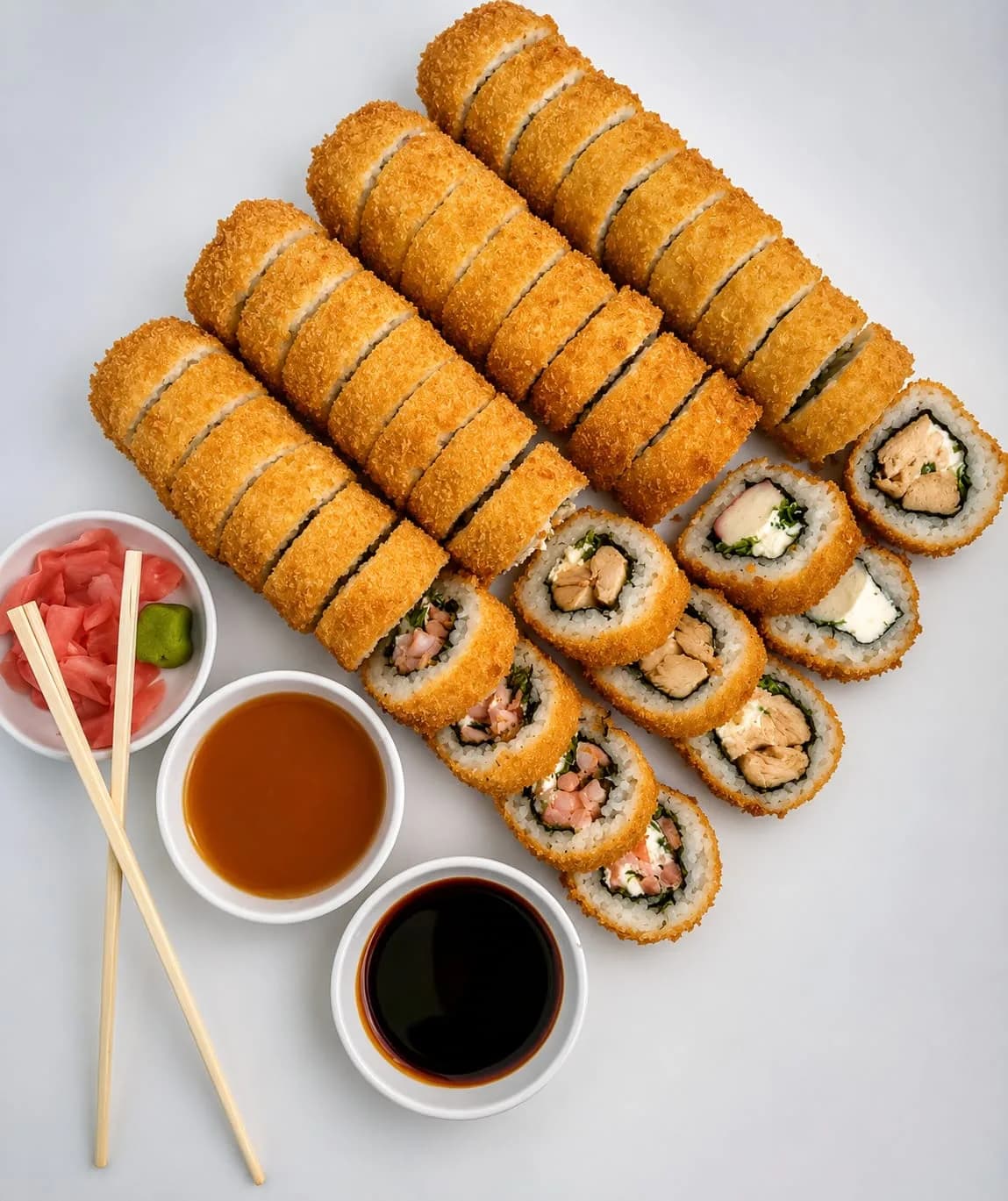 Promo 40 piezas hot — Caribe Sushi