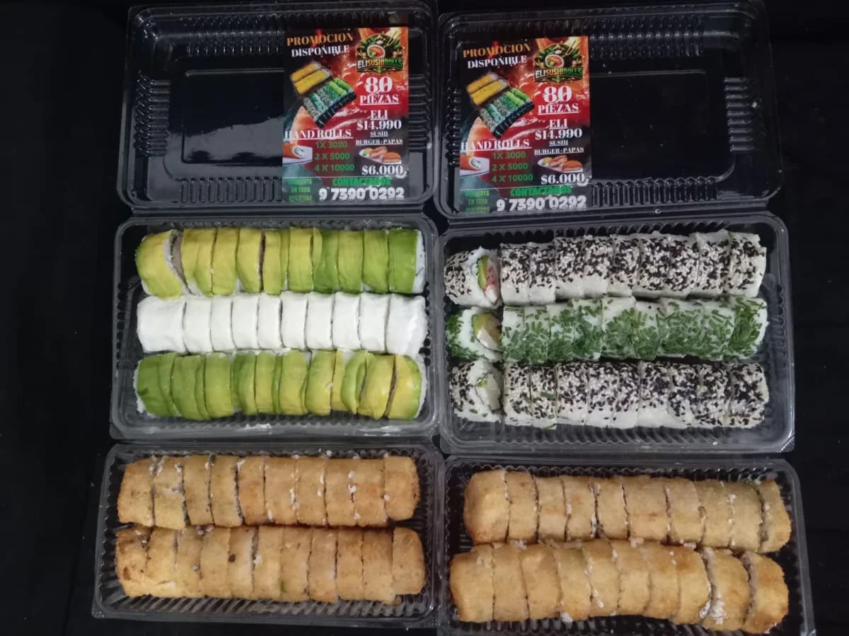 Promo 100 super mix — Eli Sushi Rolls